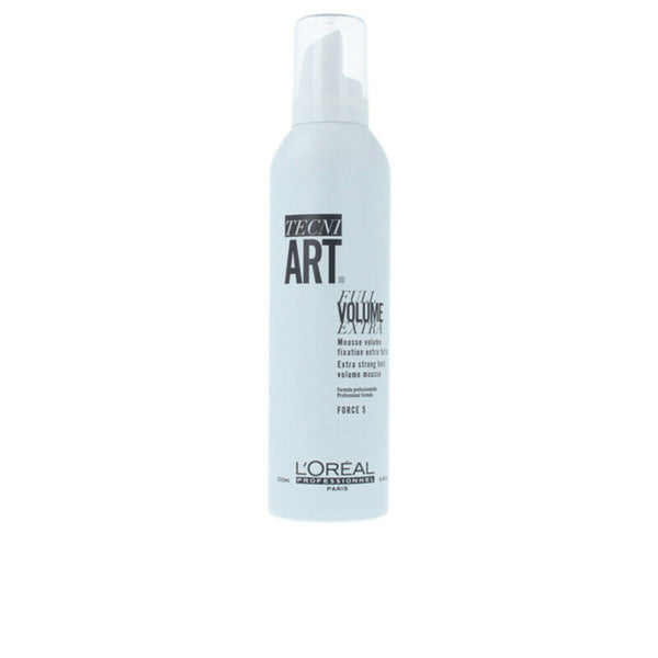 Strong Hold Mousse Tecni Art Full Volume Extra 5 L'Oreal Professionnel Paris (250 ml) | Starker Halt und Volumen für Alle Haartypen