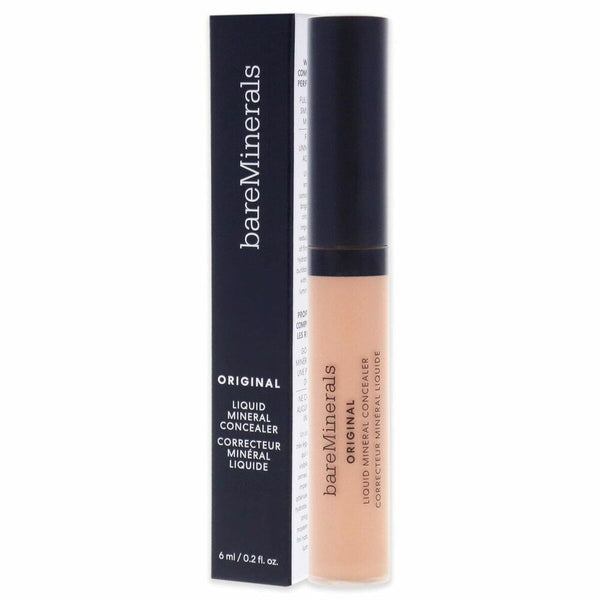 Correcteur visage bareMinerals Original 2.5n-clair/moyen 6 ml | Solution de maquillage hydratante et anti-imperfections