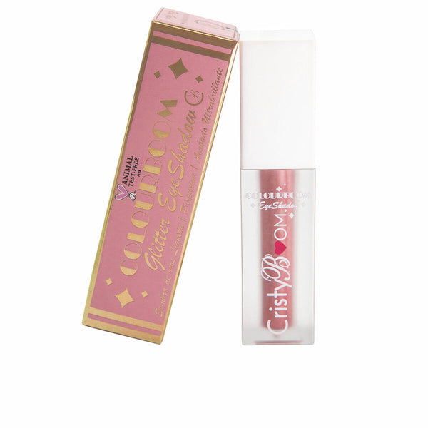 Flüssiger Lidschatten CristyBoom Colour Boom Rose Gold 5 g | Wasserfeste Glitter-Formel für Atemberaubende Augen
