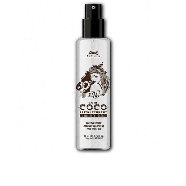 Huile protectrice capillaire Hairgum S Noix de coco 50 ml | Huile de coco nourrissante pour tous types de cheveux