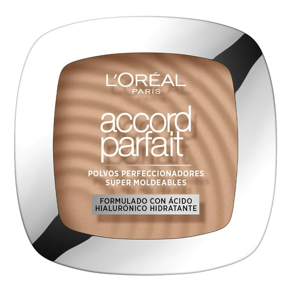 Base de maquillage poudre L'Oréal Make Up Accord Parfait N° 5.D 9 g | Fini hydratant longue tenue pour tous types de peau