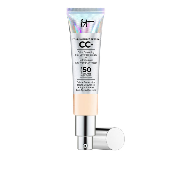 CC Cream It Cosmetics Your Skin But Better fair light Spf 50 32 ml | Hydratisierende und Anti-Aging Formel für makellose Haut