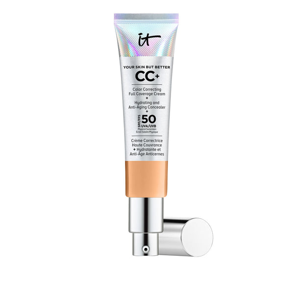 Hydrating Cream with Colour It Cosmetics Your Skin But Better neutral tan SPF 50+ (32 ml) | Ultra Hydration and Sun Protection