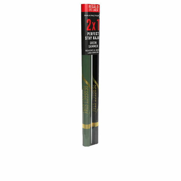 Augenstift Max Factor Perfect Stay Green Shimmer 1,3 g | Langanhaltend wasserfest für mühelose Augen-Make-up