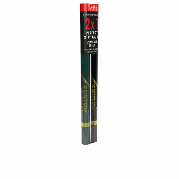 Augenstift Max Factor Perfect Stay Esmerald Green 1,3 g | Wasserfester Augen-Make-up für Verbesserte Schönheit