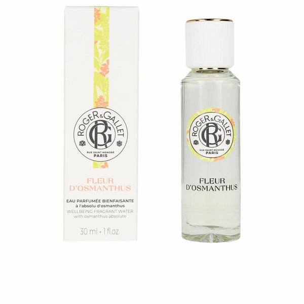 Unisex-Parfüm Roger & Gallet Fleur D'Osmanthus EDT (30 ml) | Einzigartiger Persönlicher Duft zur Förderung der Weiblichkeit