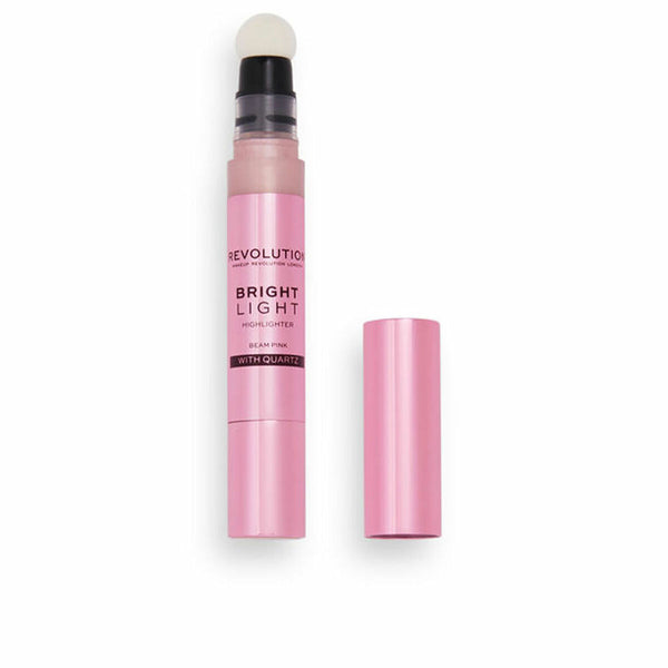 Enlumineur Revolution Make Up Bright Light beam rose 3 ml | Illuminez votre regard grâce à sa formule vegan