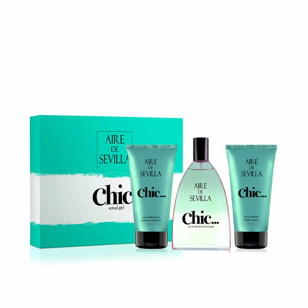 Damenparfüm Set Aire Sevilla Chic… EDT 3 Teile | Elegante Duftkollektion für Selbstbewusste Frauen