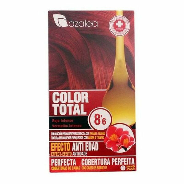 Permanent Anti-Ageing Dye Azalea Intense Ruby | Long-lasting Hair Color for Timeless Beauty